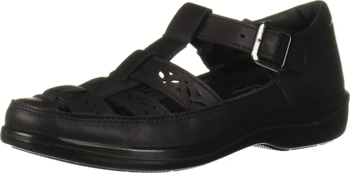 Easy Street Women's Dorothy t-Strap Comfort Casual Mary Jane Flat