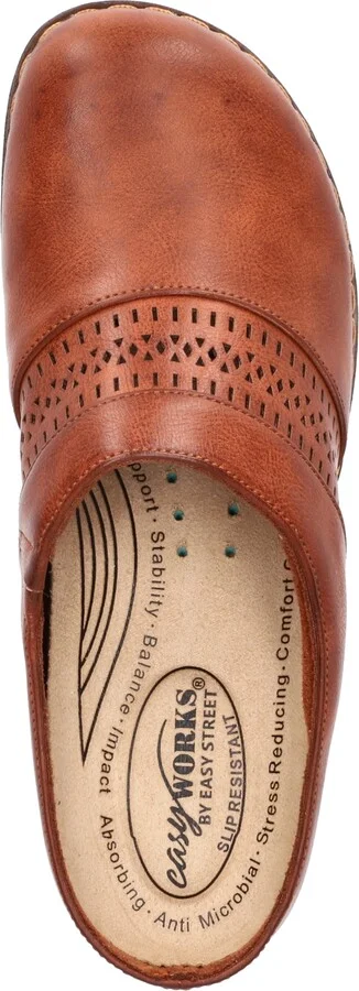 Easy Street Women's Easy Works Sidra Slip Resistant Clogs - Image 4