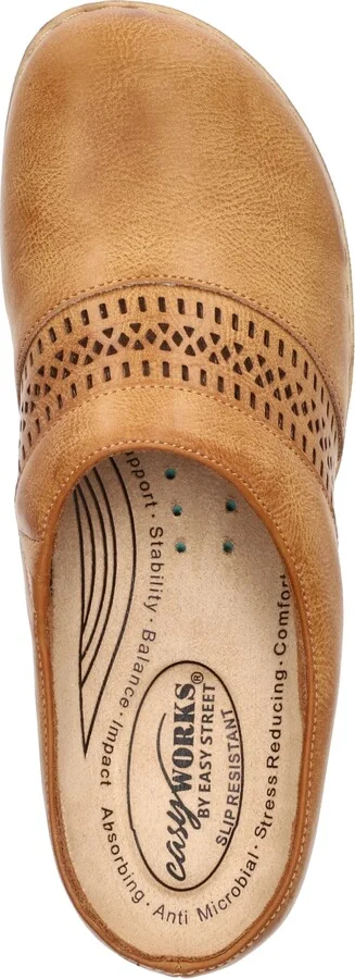 Easy Street Women's Easy Works Sidra Slip Resistant Clogs - Image 8