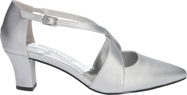 Easy Street Women's Elegance Cross Strap Front Pumps - Image 2