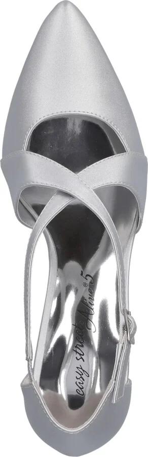 Easy Street Women's Elegance Cross Strap Front Pumps - Image 4