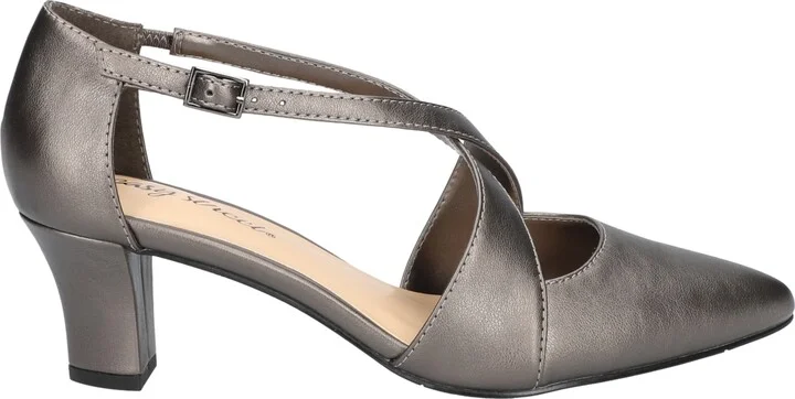 Easy Street Women's Elegance Cross Strap Front Pumps - Image 7