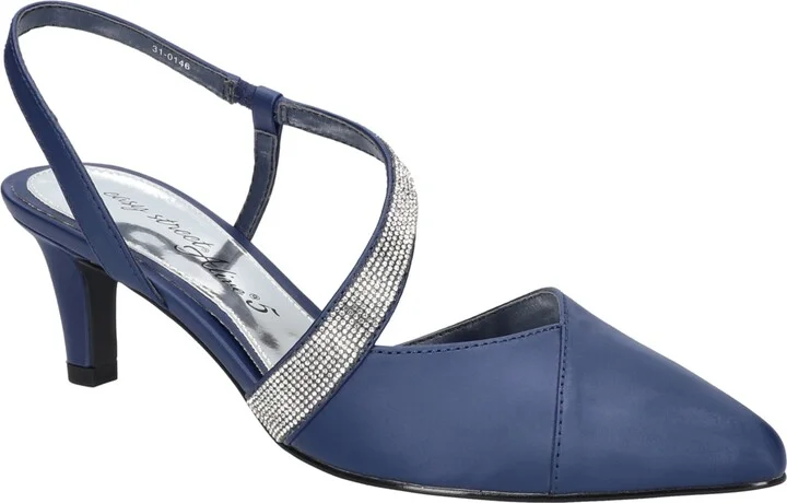 Navy Satin