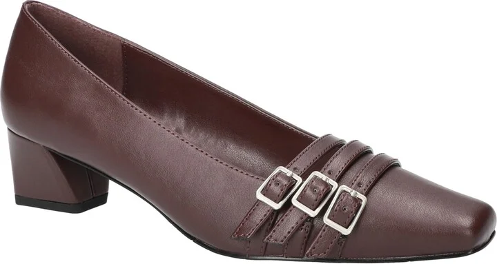 Easy Street Women's Enya Square Toe Pumps