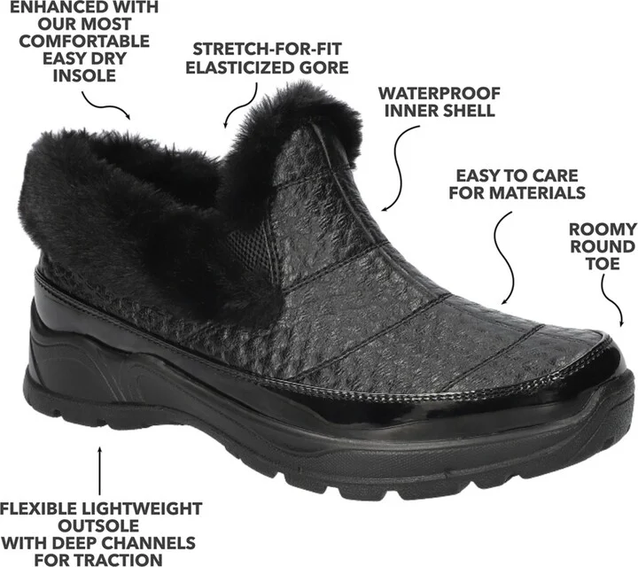 Easy Street Women's Flurry Waterproof Booties - Image 6
