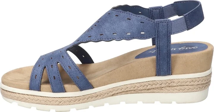 Easy Street Women's Fran Wedge Heel Sandals - Image 5