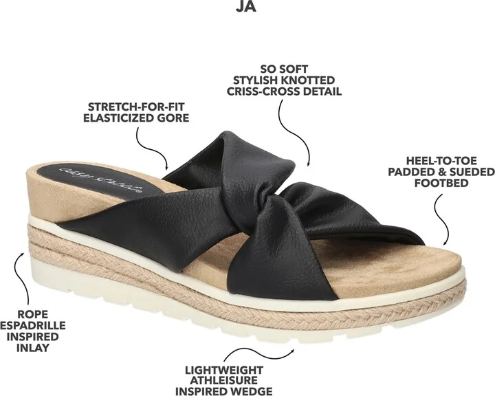 Easy Street Women's Ja Wedge Heel Sandals - Image 11