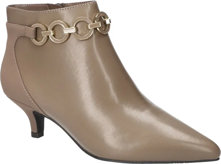 Easy Street Women's Jinx Ankle Zipper Dress Booties