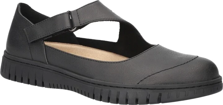 Easy Street Women's Joyful Mary Jane Comfort Flats
