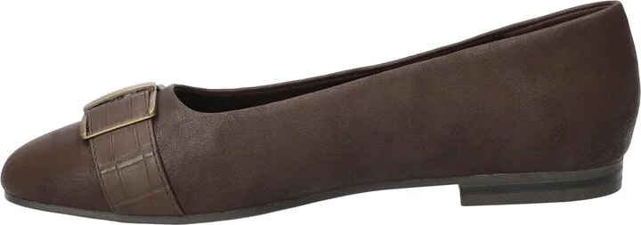 Easy Street Women's Keely Square Toe Ballet Flats - Image 11