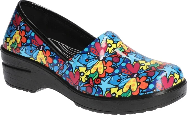 Easy Street Women's Laurie Slip Resistant Clogs