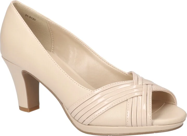 Easy Street Women's Lavish Slip-On Platform Pumps