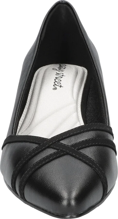 Easy Street Women's Lotus Block Heel Pumps - Image 11