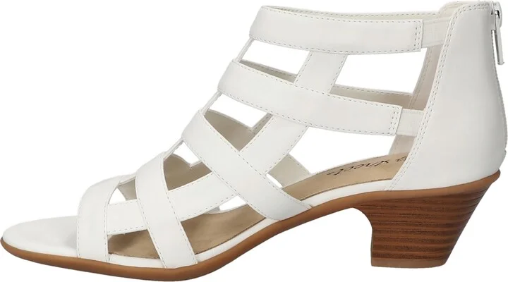 Easy Street Women's Marg Gladiator Block Heel Sandals - Image 6