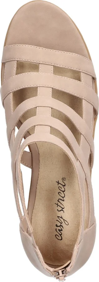 Easy Street Women's Marg Gladiator Block Heel Sandals - Image 9