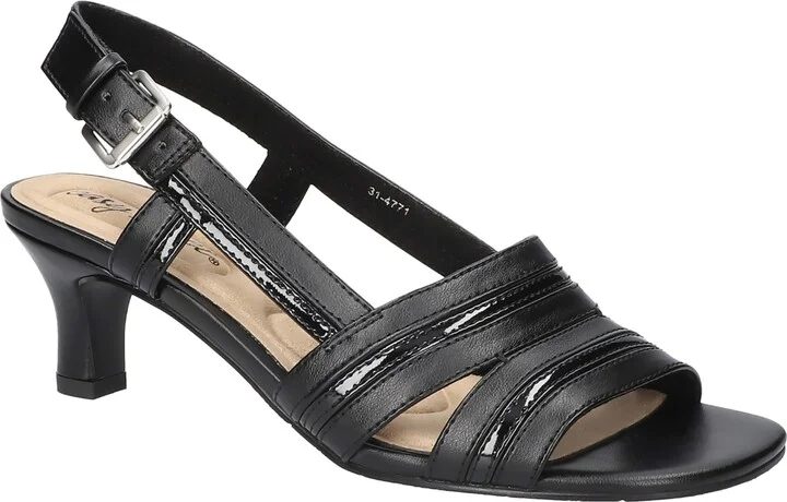 Easy Street Women's Meghan Slingback Heeled Sandals