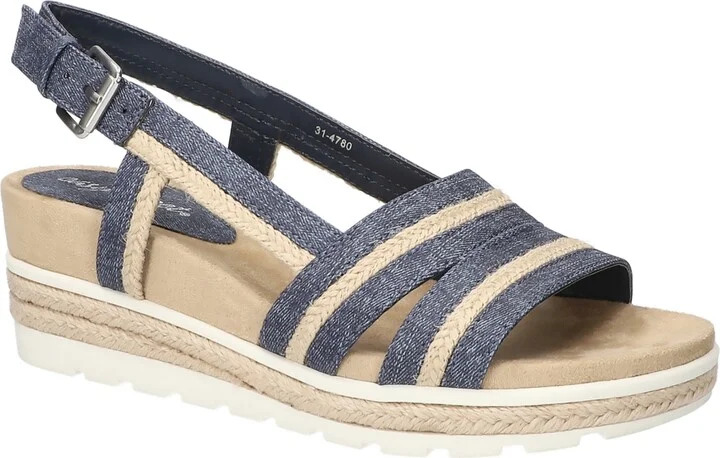 Easy Street Women's Mel Wedge Heel Sandals