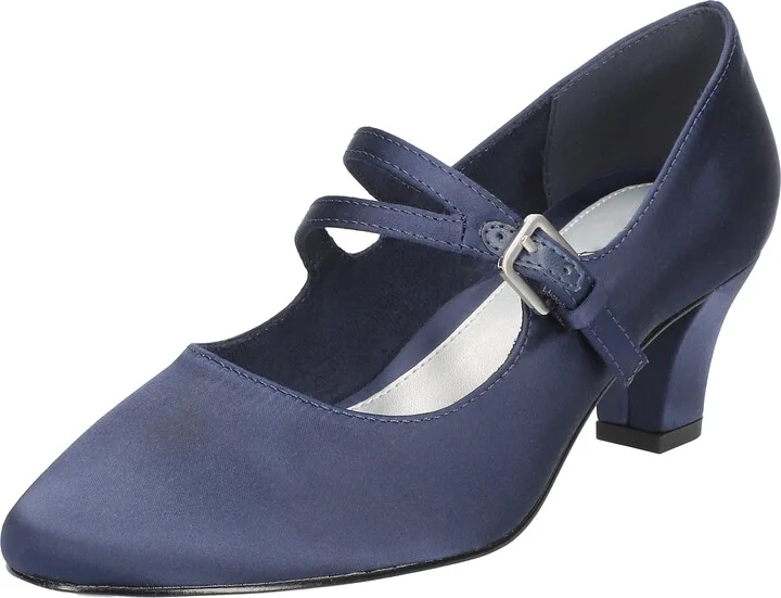 Navy Satin