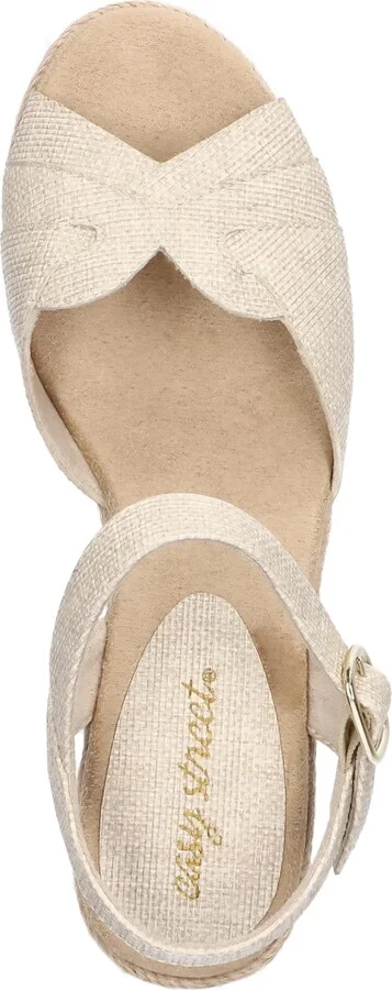 Easy Street Women's Miramar Espadrille Wedge Heel Sandals - Image 4