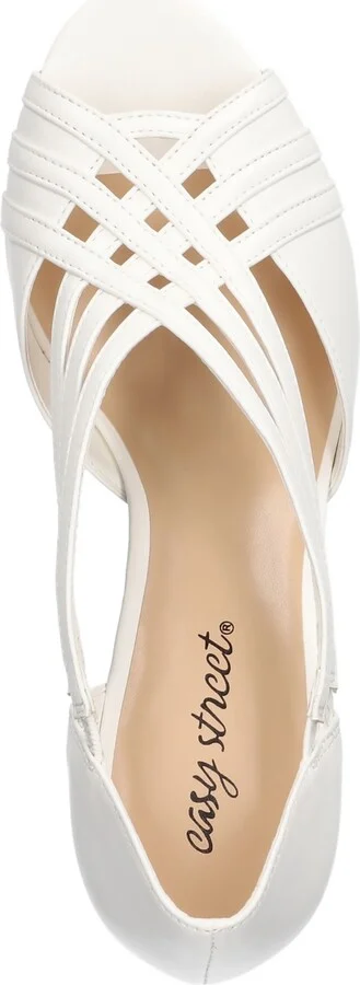 Easy Street Women's Oceana Peep Toe Pumps - Image 4