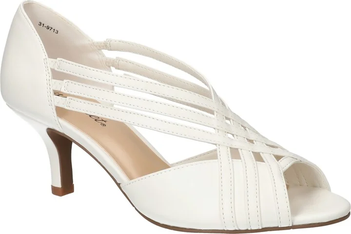 Easy Street Women's Oceana Peep Toe Pumps