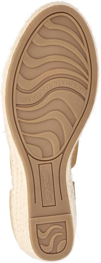 Easy Street Women's Pari Slip-On Espadrille Wedges Sandals - Image 5