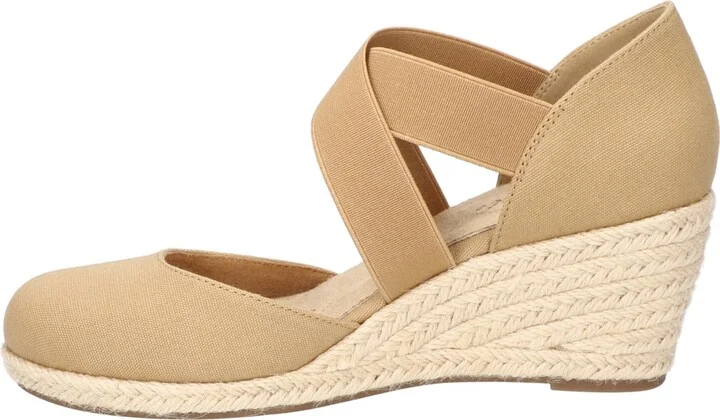 Easy Street Women's Pari Slip-On Espadrille Wedges Sandals - Image 6