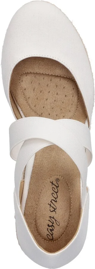 Easy Street Women's Pari Slip-On Espadrille Wedges Sandals - Image 9