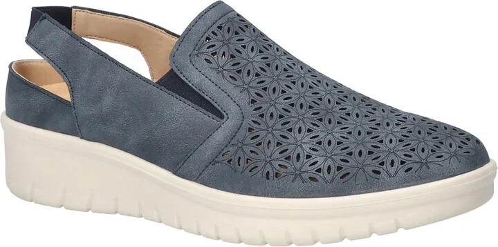 Easy Street Women's Petal Comfort Slip-On Flats