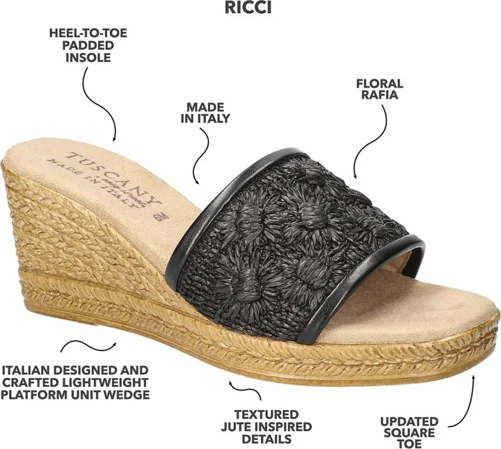Easy Street Women's Ricci Wedge Heel Sandals - Image 6