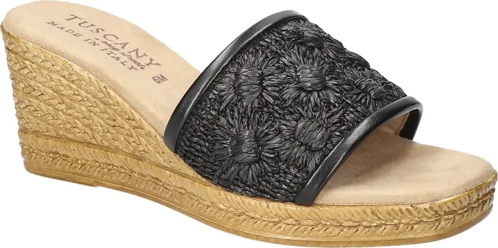 Easy Street Women's Ricci Wedge Heel Sandals