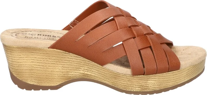Easy Street Women's Rosanna Slip-On Slip Resistant Wedge Sandals - Image 2