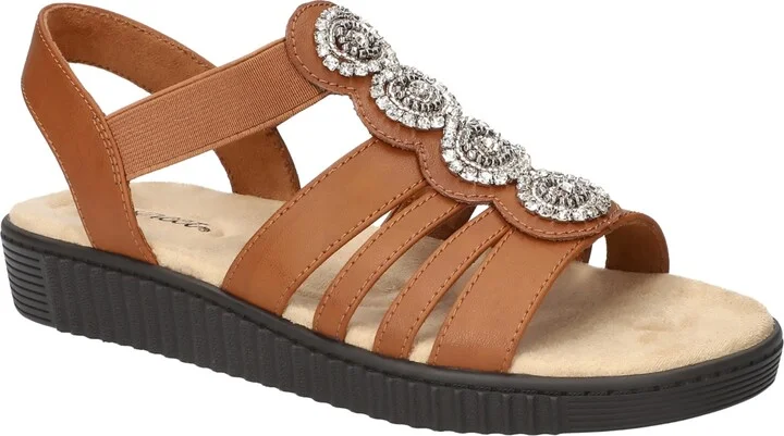 Easy Street Women's Samira Slip-On Platform Sandals