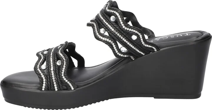 Easy Street Women's Selva Wedge Heel Sandals - Image 6