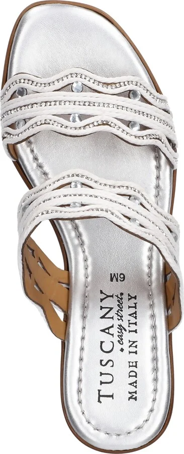 Easy Street Women's Selva Wedge Heel Sandals - Image 9