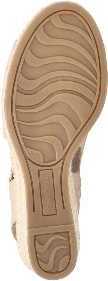 Easy Street Women's Serena Zip Espadrille Wedge Sandals - Image 5