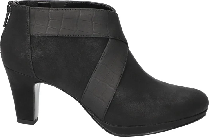 Easy Street Women's Spice Platform Dress Shooties - Black/lamy - Image 2