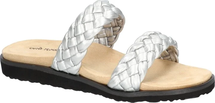 Silver Metallic Woven