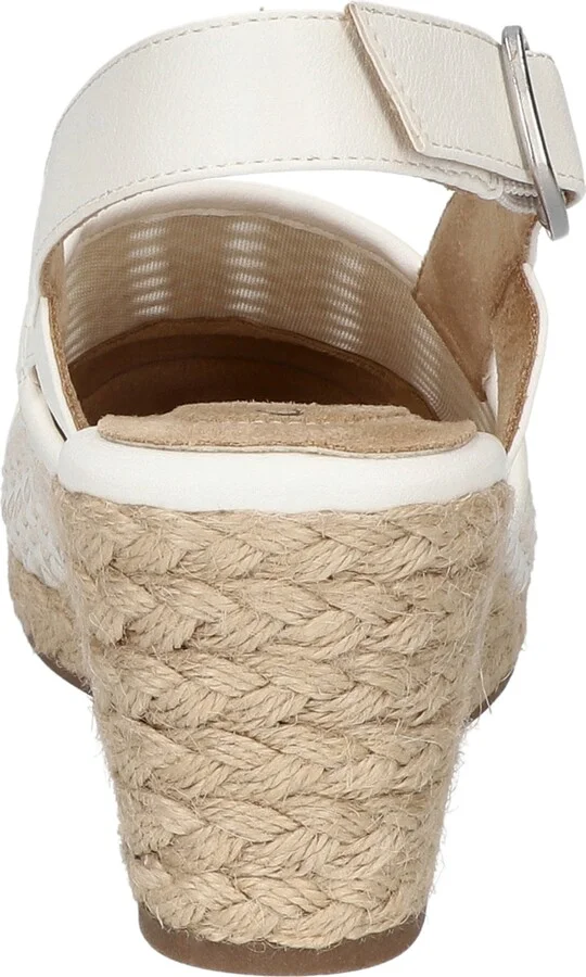 Easy Street Women's Taffy Buckle Slingback Espadrille Wedges - Image 3