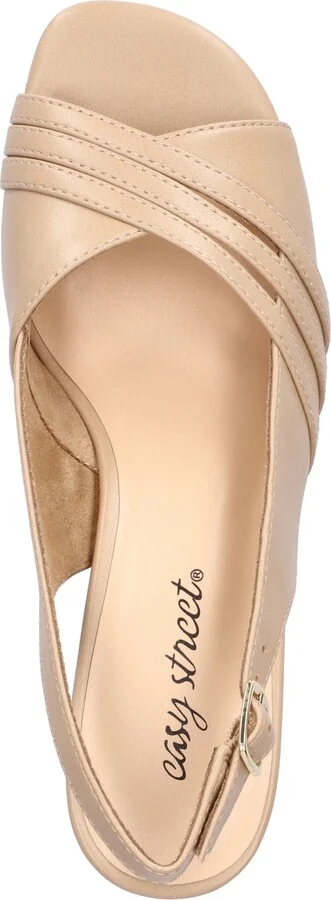 Easy Street Women's Teton Buckle Slingback Dress Sandals - Image 4