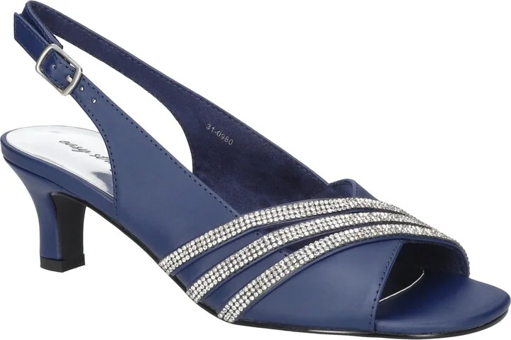 Navy Satin