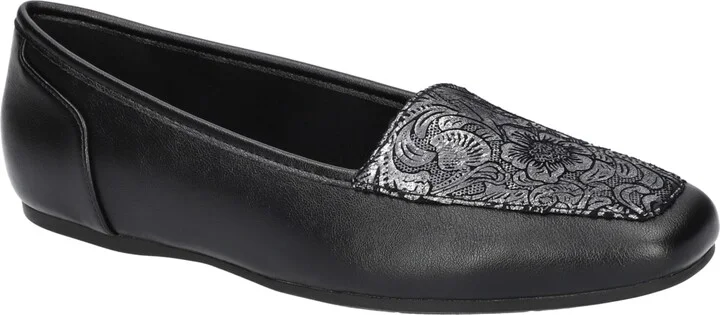 Black Metallic Floral