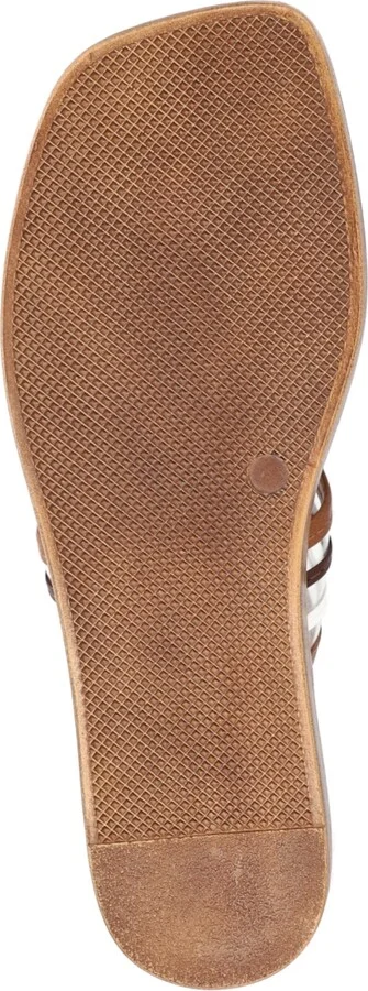 Easy Street Women's Tuscany Antea Square Toe Sandals - Tan, Multi - Image 5
