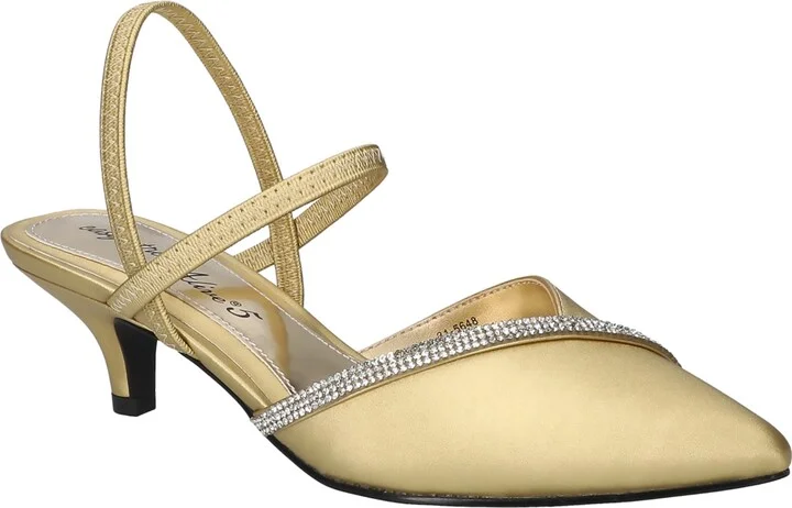Gold Satin W,stones