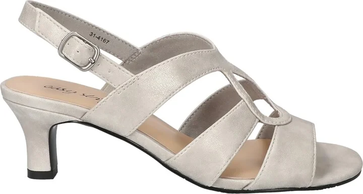 Easy Street Women's Zella Kitten Heel Sandals - Image 2