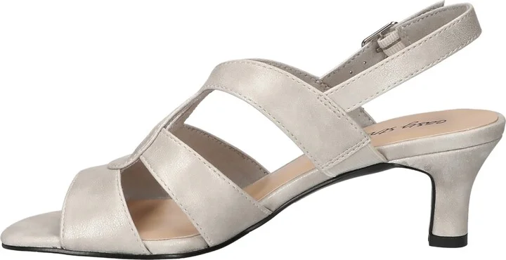 Easy Street Women's Zella Kitten Heel Sandals - Image 6
