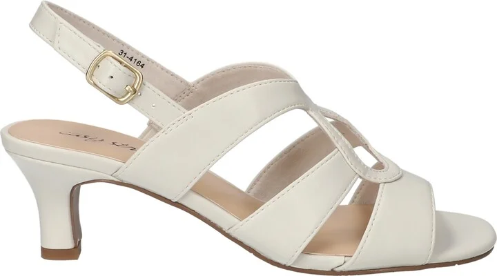 Easy Street Women's Zella Kitten Heel Sandals - Image 7