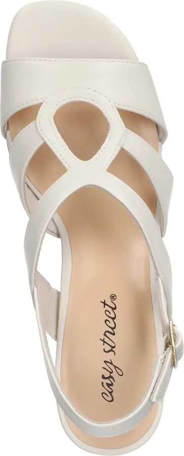 Easy Street Women's Zella Kitten Heel Sandals - Image 9