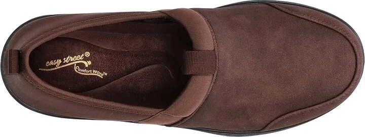 Easy Street Zenni Women's Flat Shoes Brown : 11 M (B), Leather - Image 2