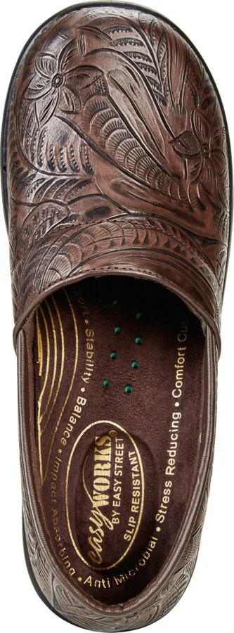 Easy Works By Easy Street Lyndee Slip Resistant Clogs - Image 4
